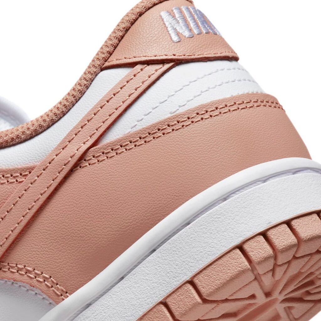 Nike Dunk Low - White/Rose Whisper - immagine 5