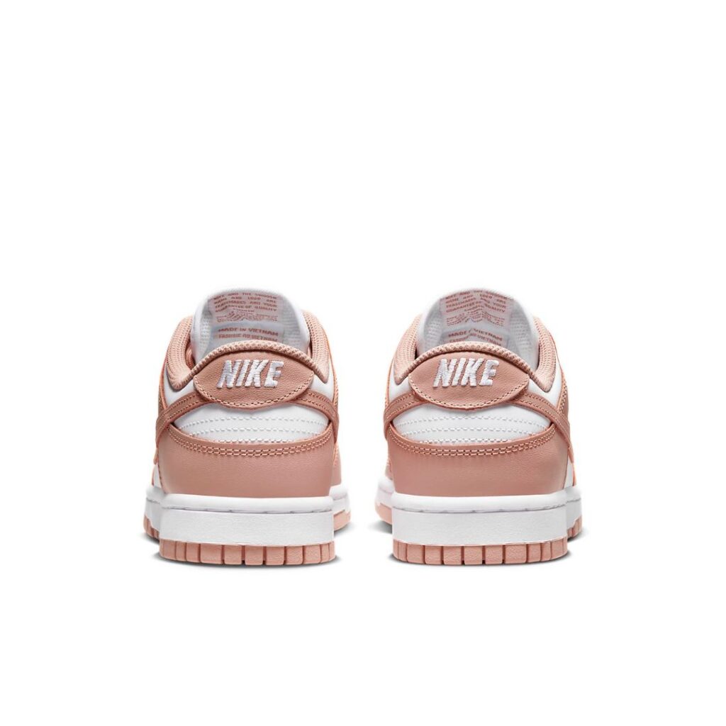 Nike Dunk Low - White/Rose Whisper - immagine 3