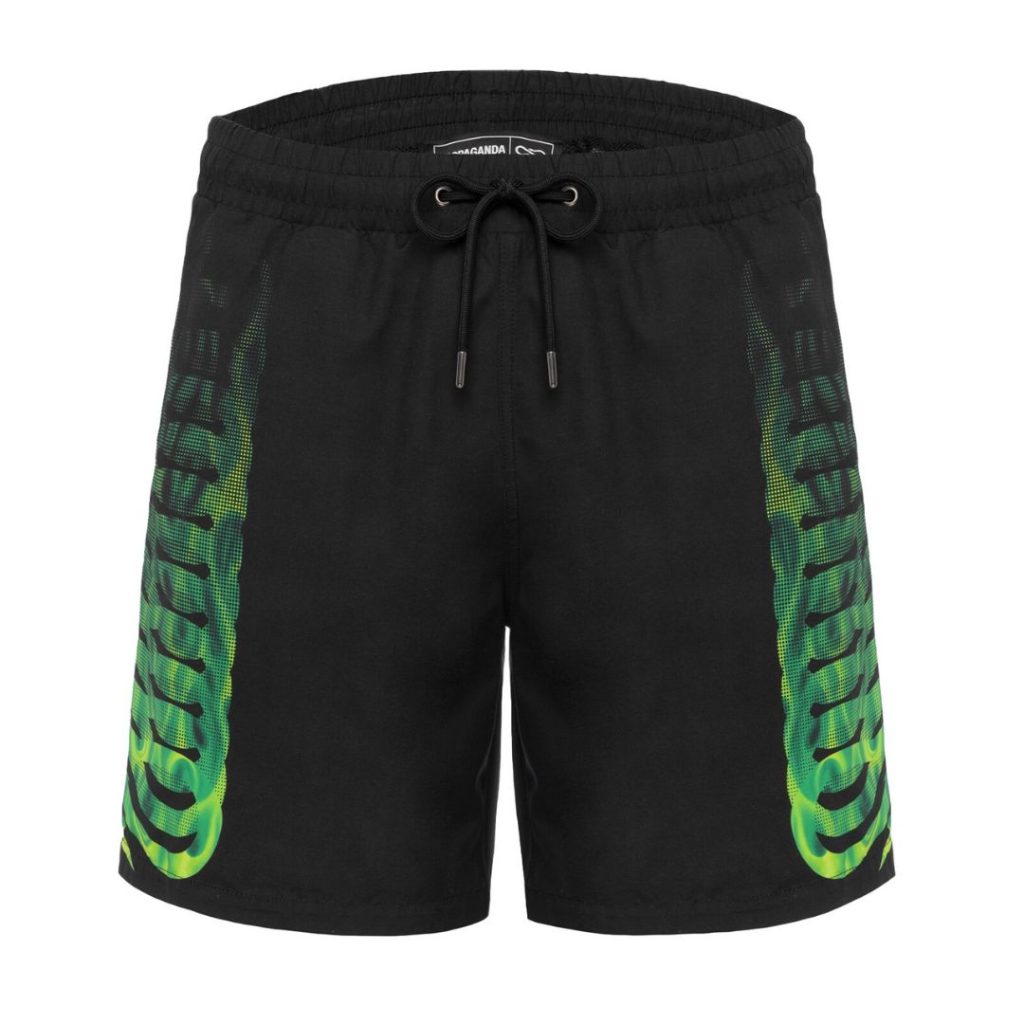 Propaganda Costume Flames -  Black/Green