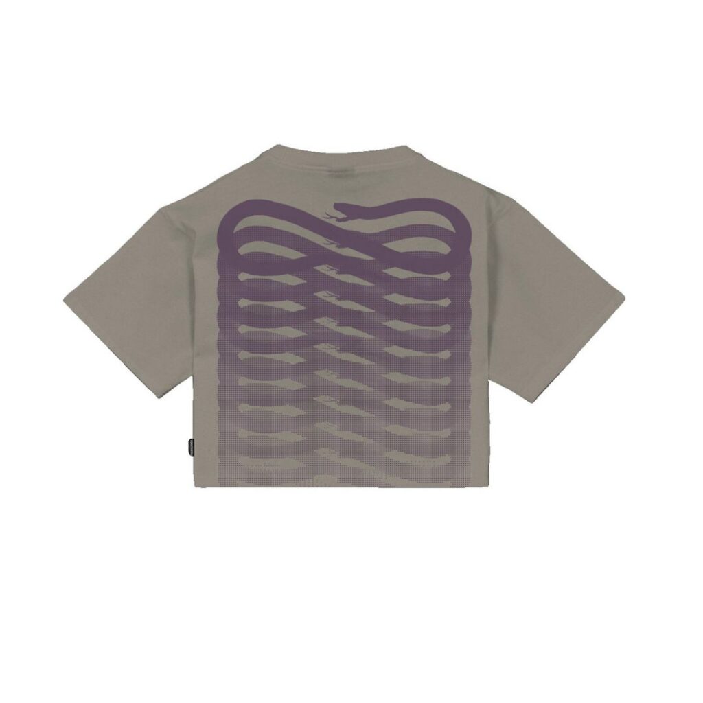 Propaganda T-Shirt Cropped Ribs - Sand - immagine 2