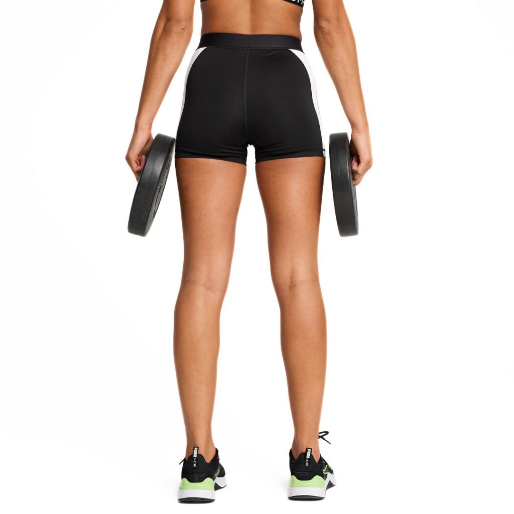 Puma STRONG High-Waisted 4" Short Tights - Black - immagine 2