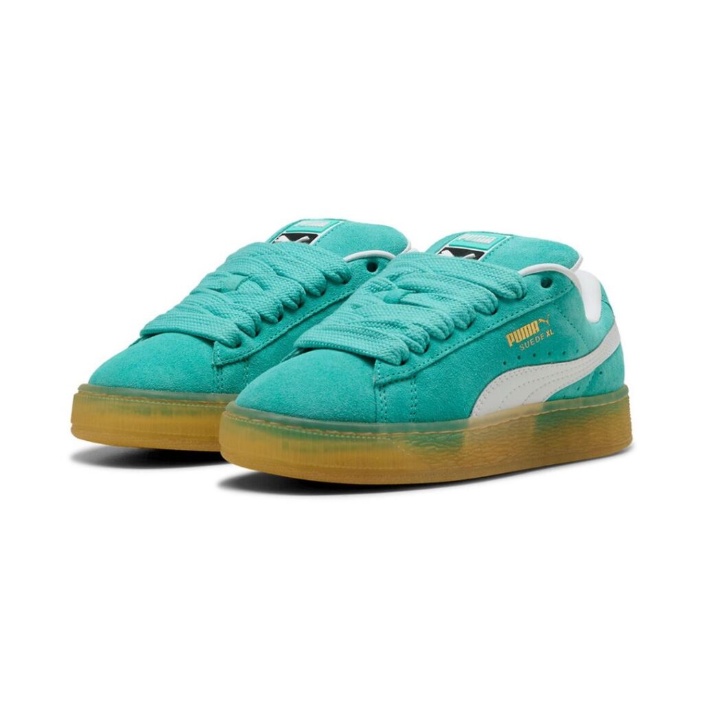 Puma Suede XL J - Acquatic/White
