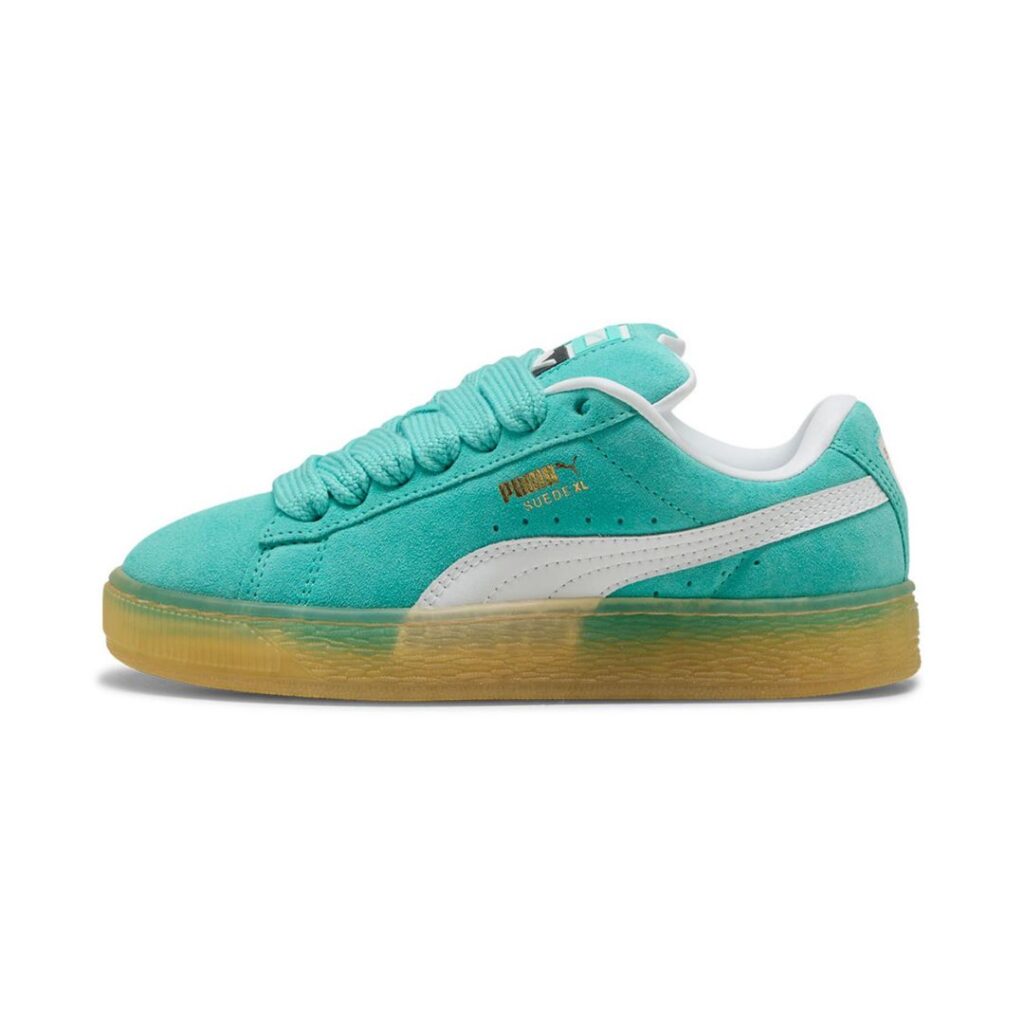 Puma Suede XL J - Acquatic/White - immagine 2