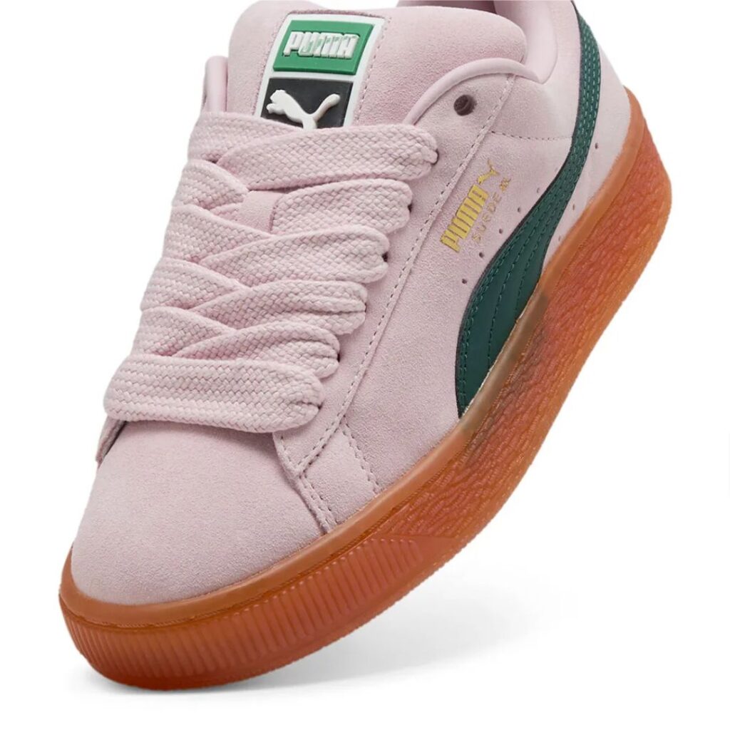 Puma Suede XL J -  Light Pink Green - immagine 3