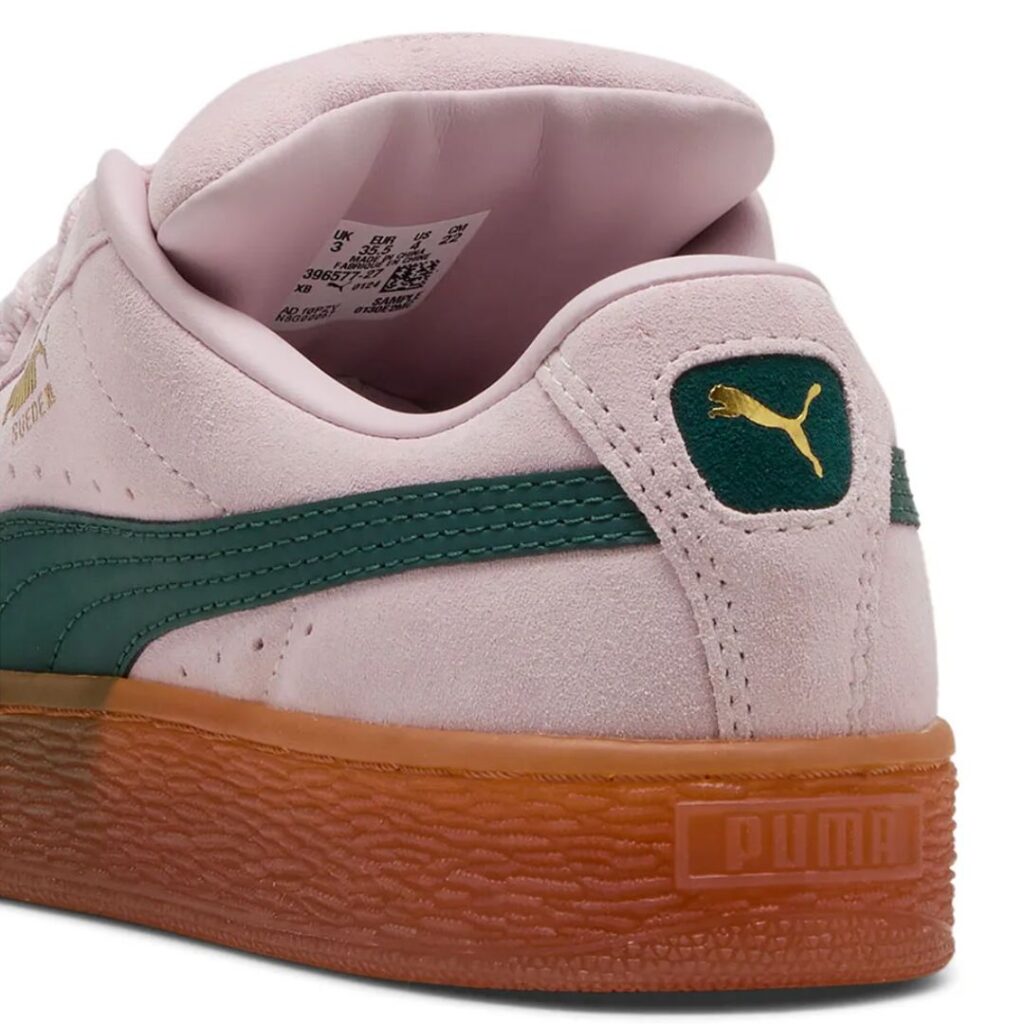 Puma Suede XL J -  Light Pink Green - immagine 4