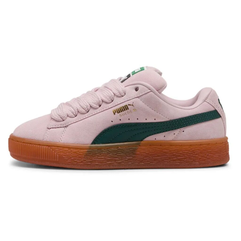 Puma Suede XL J -  Light Pink Green - immagine 2