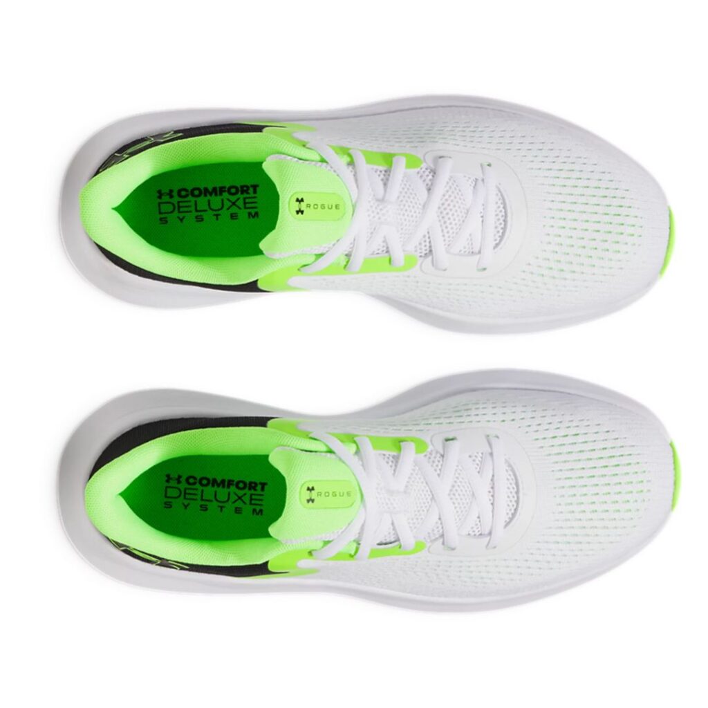 Under Armour Rogue 5 - White/Black/Morph Green - immagine 2