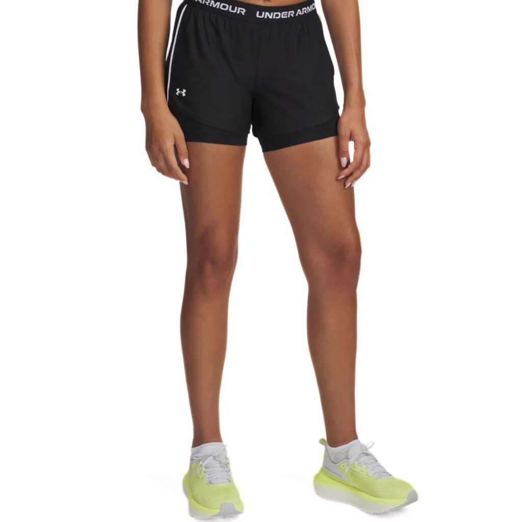 Under armour Shorts Tech™ Play Up 2 in 1 - Black/White
