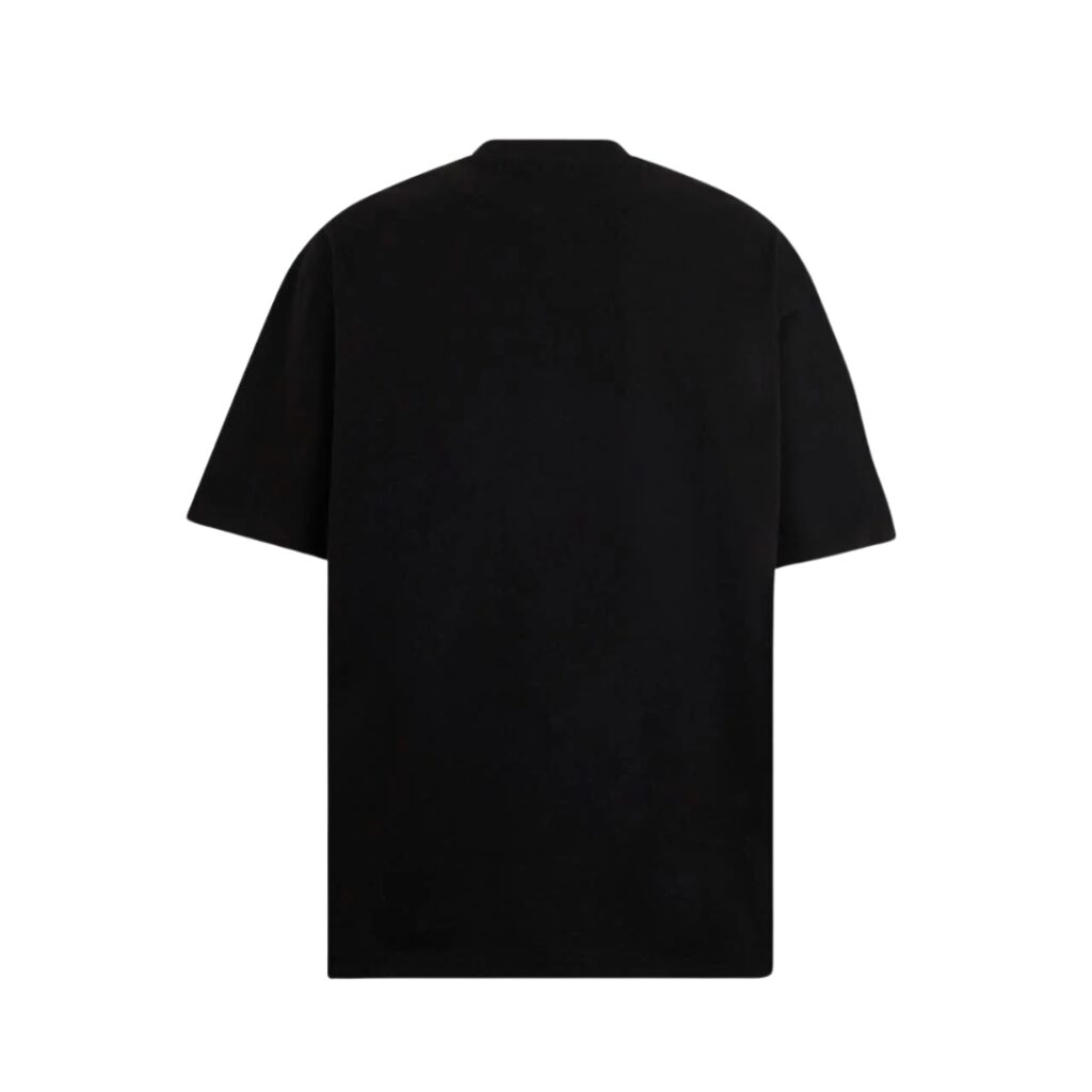 Phobia T-Shirt With Front Glow In The Dark Mouth Print - Black/White - immagine 2