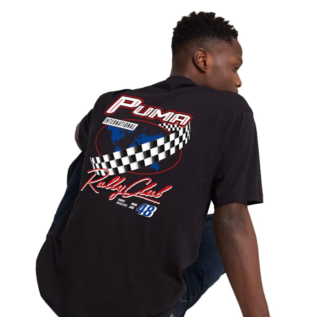 Puma T-Shirt Relaxed Moto GRAPHICS - Black - immagine 2