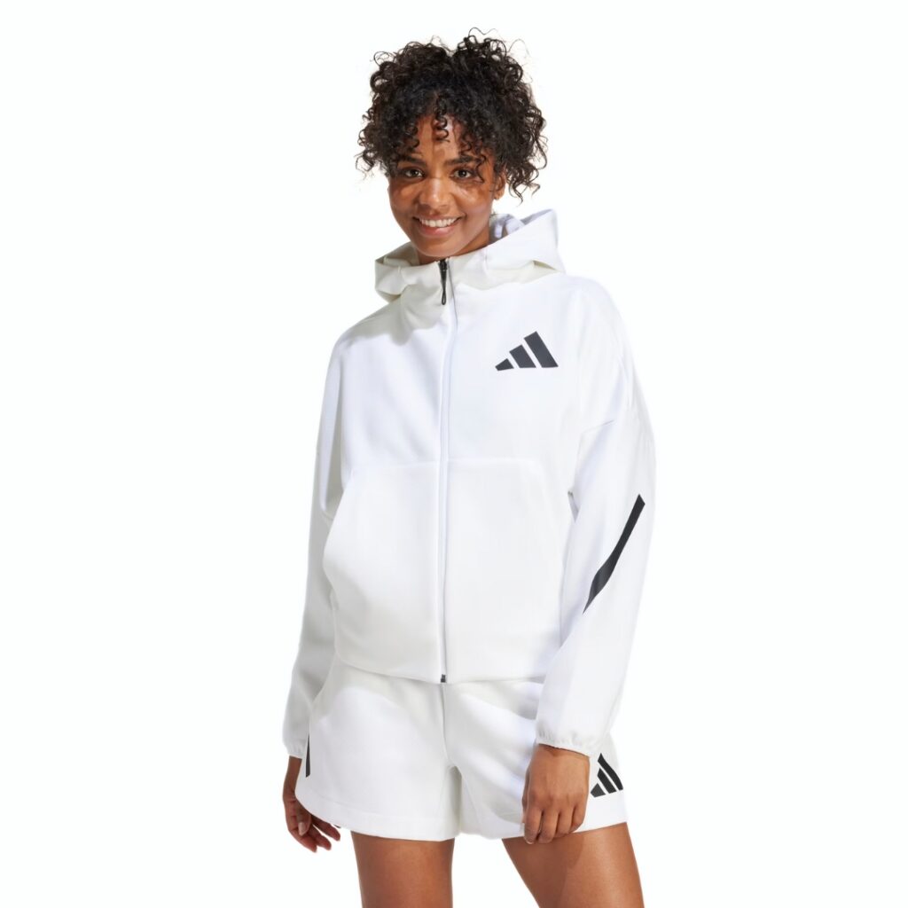 Adidas Felpa Z.N.E. Full-Zip - White