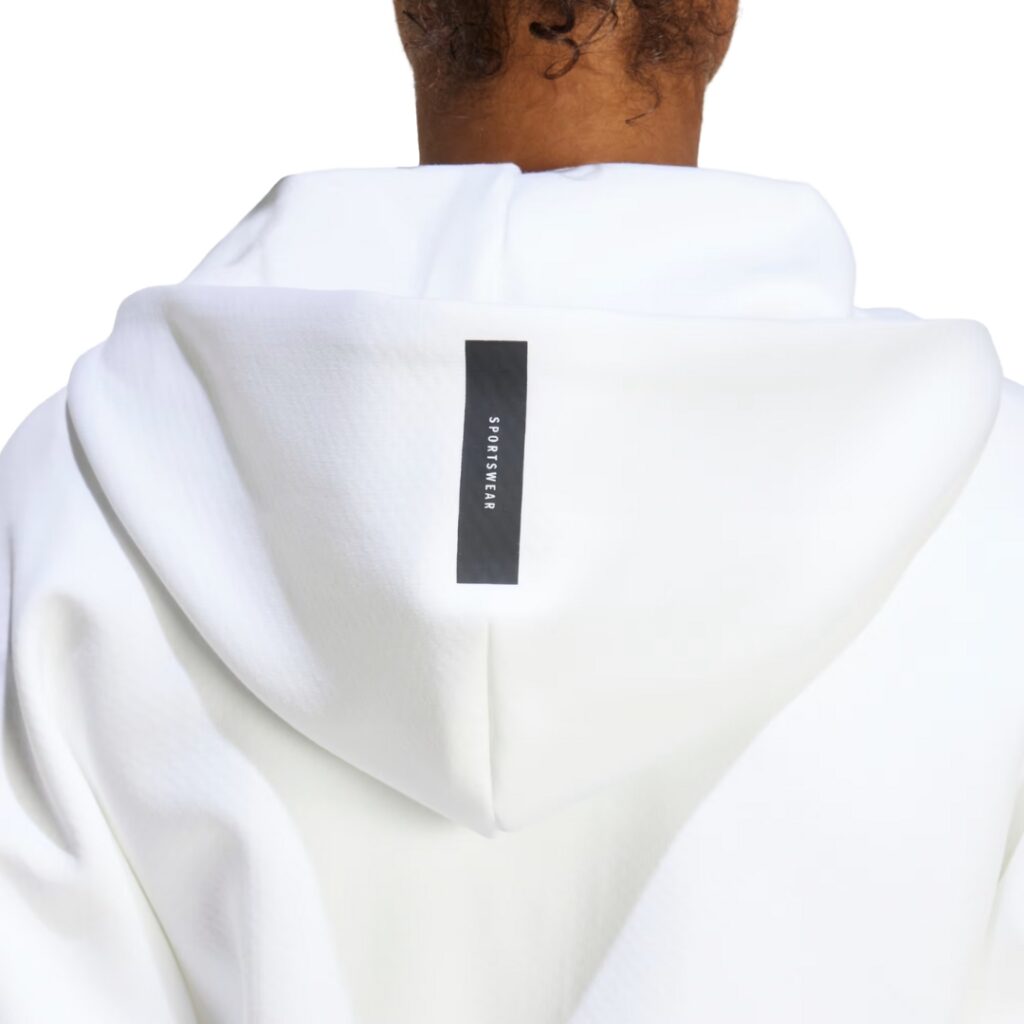Adidas Felpa Z.N.E. Full-Zip - White - immagine 4