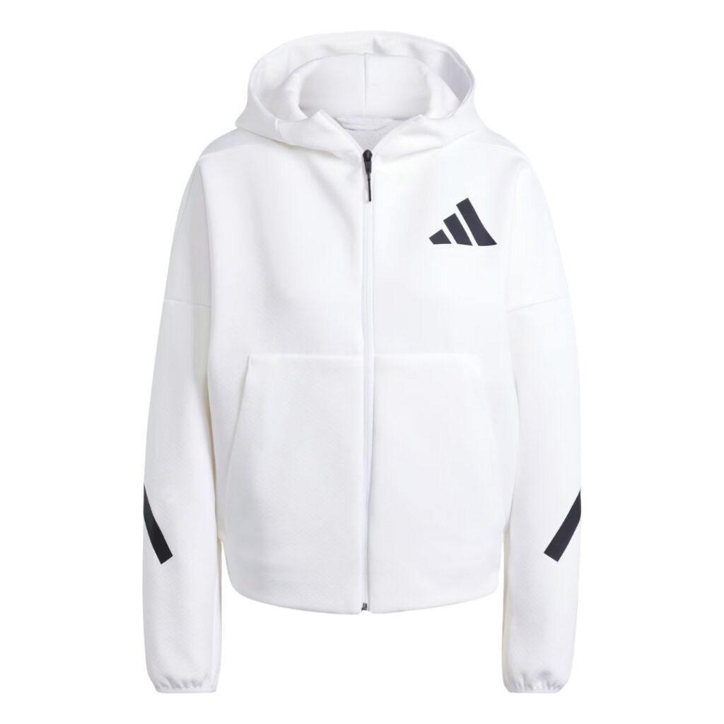 Adidas Felpa Z.N.E. Full-Zip - White - immagine 5