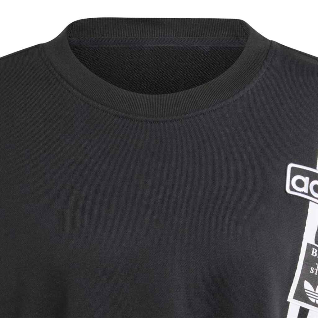 Adidas Felpa adibreak Cropped - Black - immagine 4