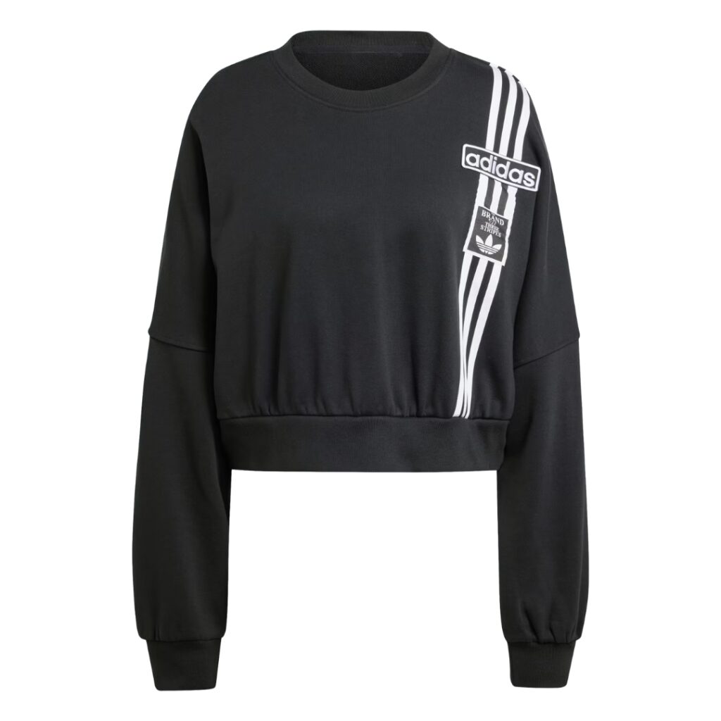 Adidas Felpa adibreak Cropped - Black - immagine 5