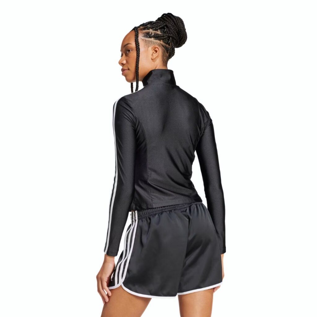 Adidas Giacca Adicolor 3-Stripes Slim - Black - immagine 3