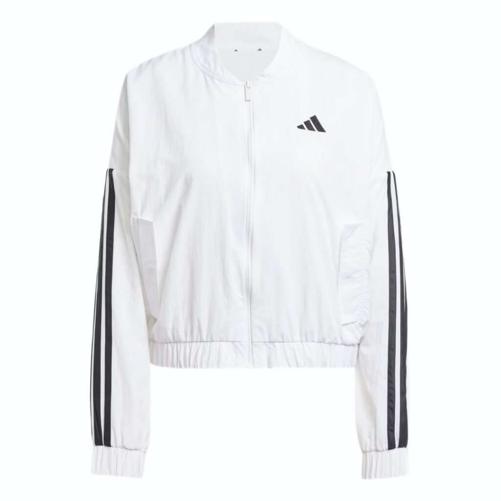 Adidas Giacca Bomber Woven 3-Stripes - White/Black - immagine 5