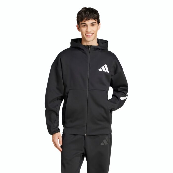 Adidas Giacca New Adidas Z.N.E. Full-Zip - Black/White