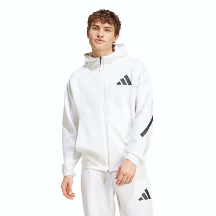 Adidas Giacca New Adidas Z.N.E. Full-Zip - White