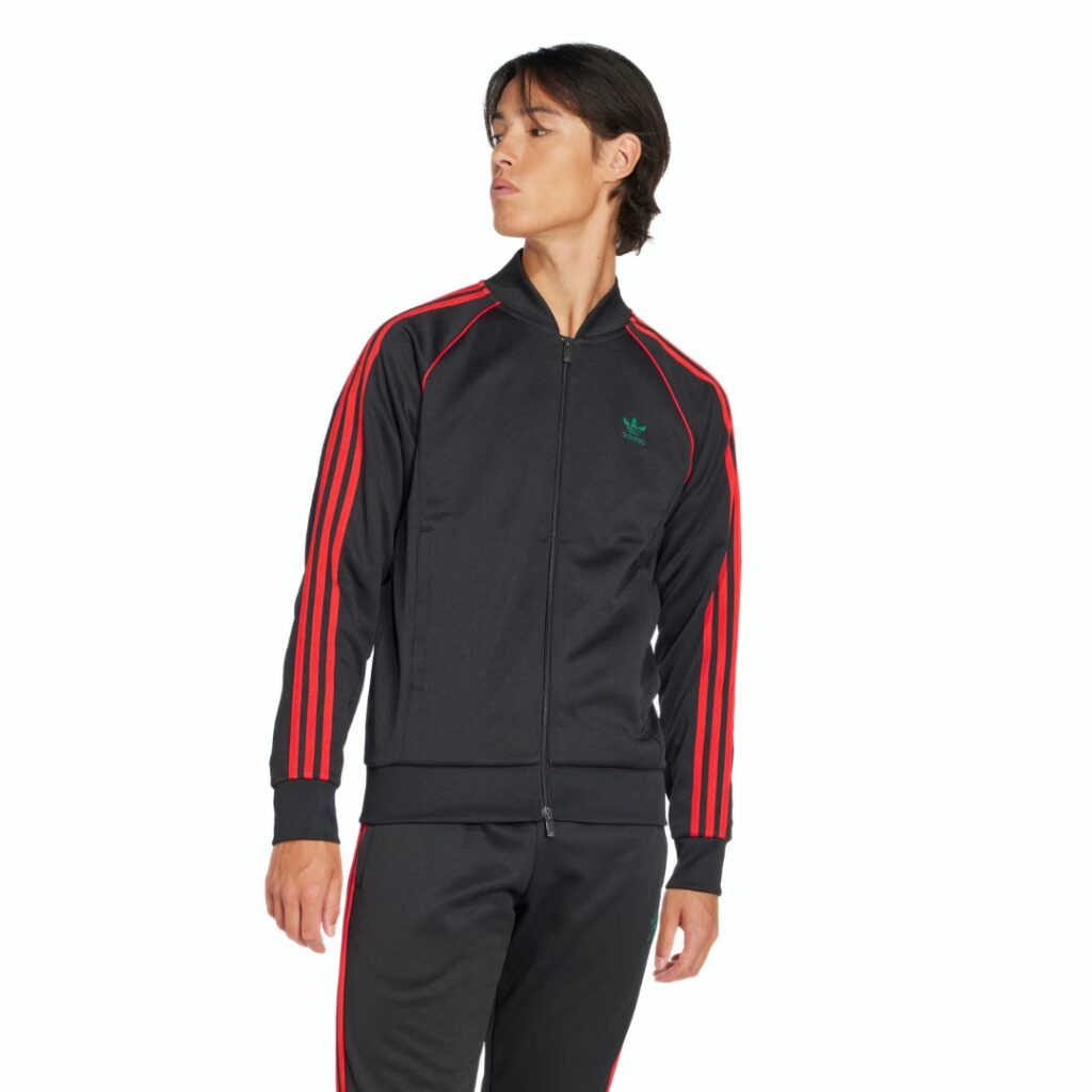 Adidas Giacca adicolor Classics SST - Black/Better Scarlet
