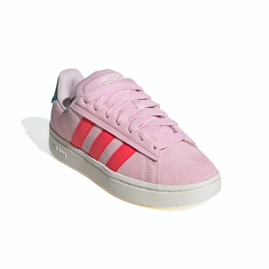 Adidas Grand Court Alpha 00s - Clear Pink/Lucid Red/Court Green - immagine 3