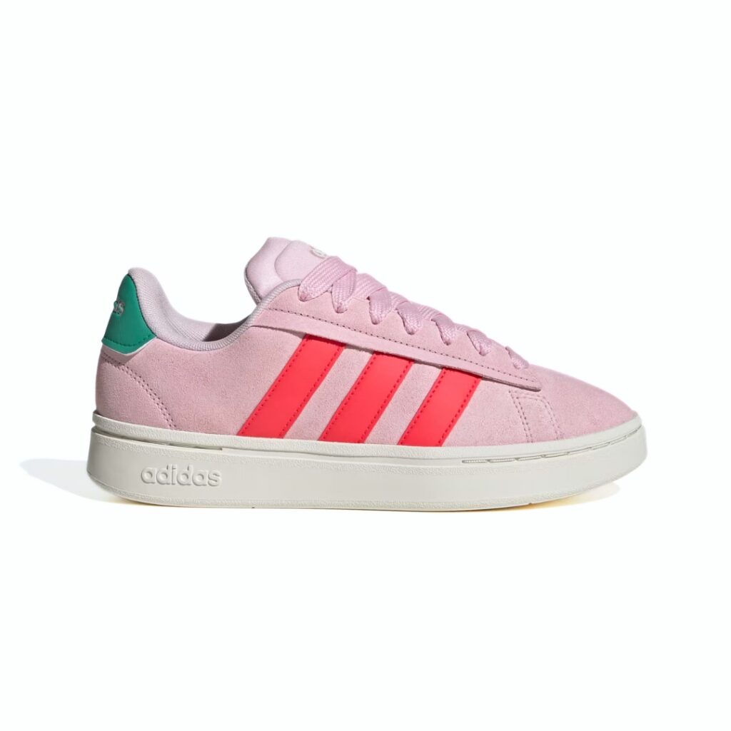 Adidas Grand Court Alpha 00s - Clear Pink/Lucid Red/Court Green
