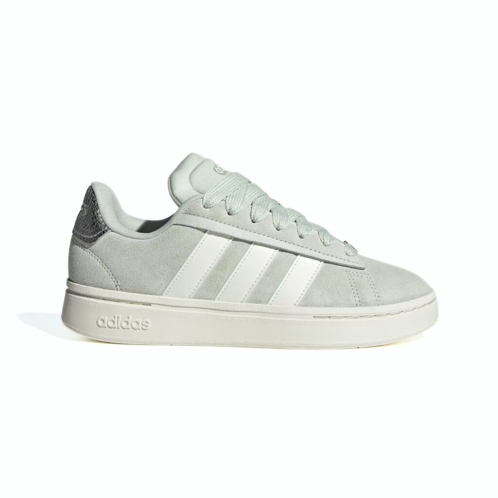 Adidas Grand Court Alpha 00s - Linen Green/Off White/Silver Metallic