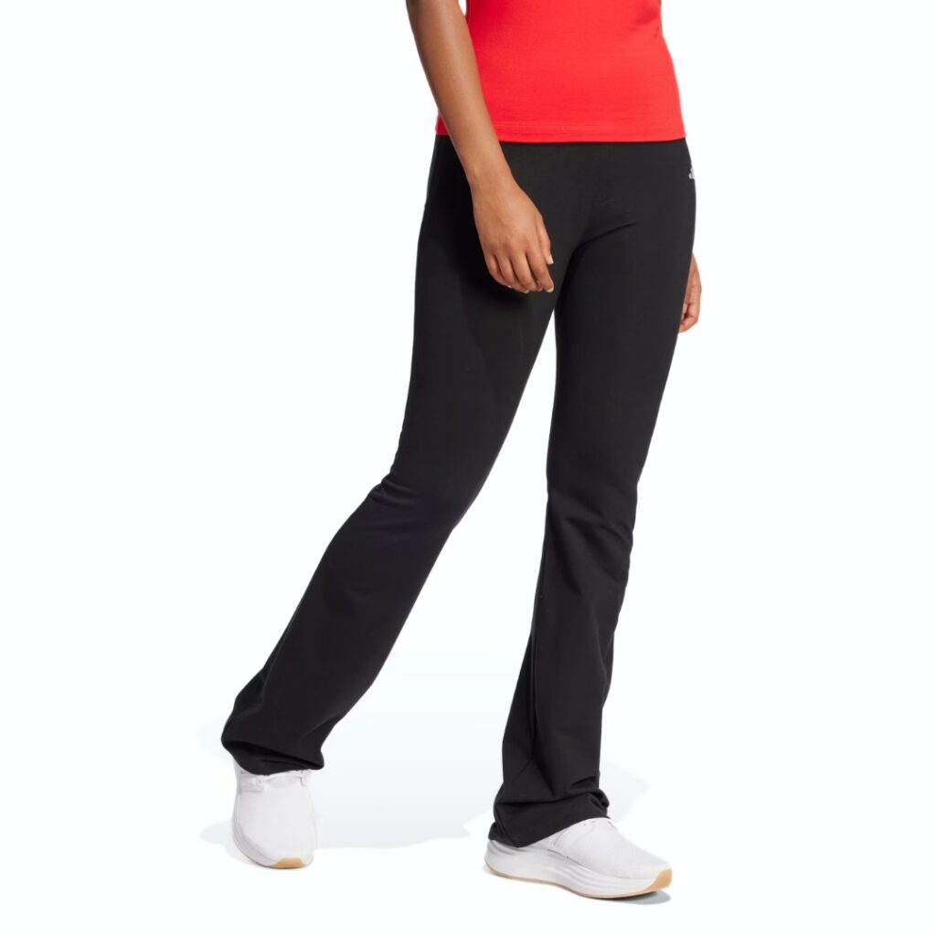 Adidas Leggings Essentials Small Logo Flared - Black - immagine 2