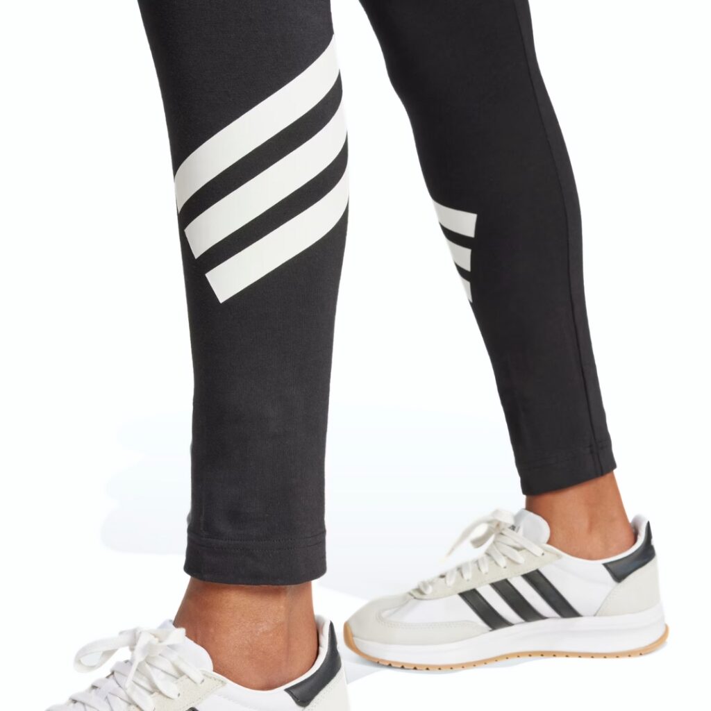 Adidas Leggings Future Icons 3-Stripes - Black/White - immagine 3