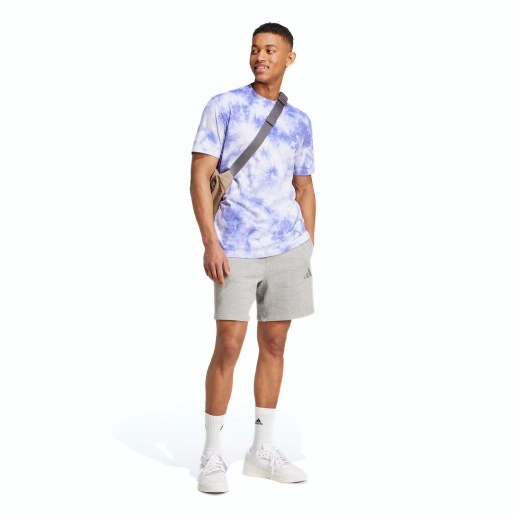 Adidas Short ALL SZN - Medium Grey Heather - immagine 2