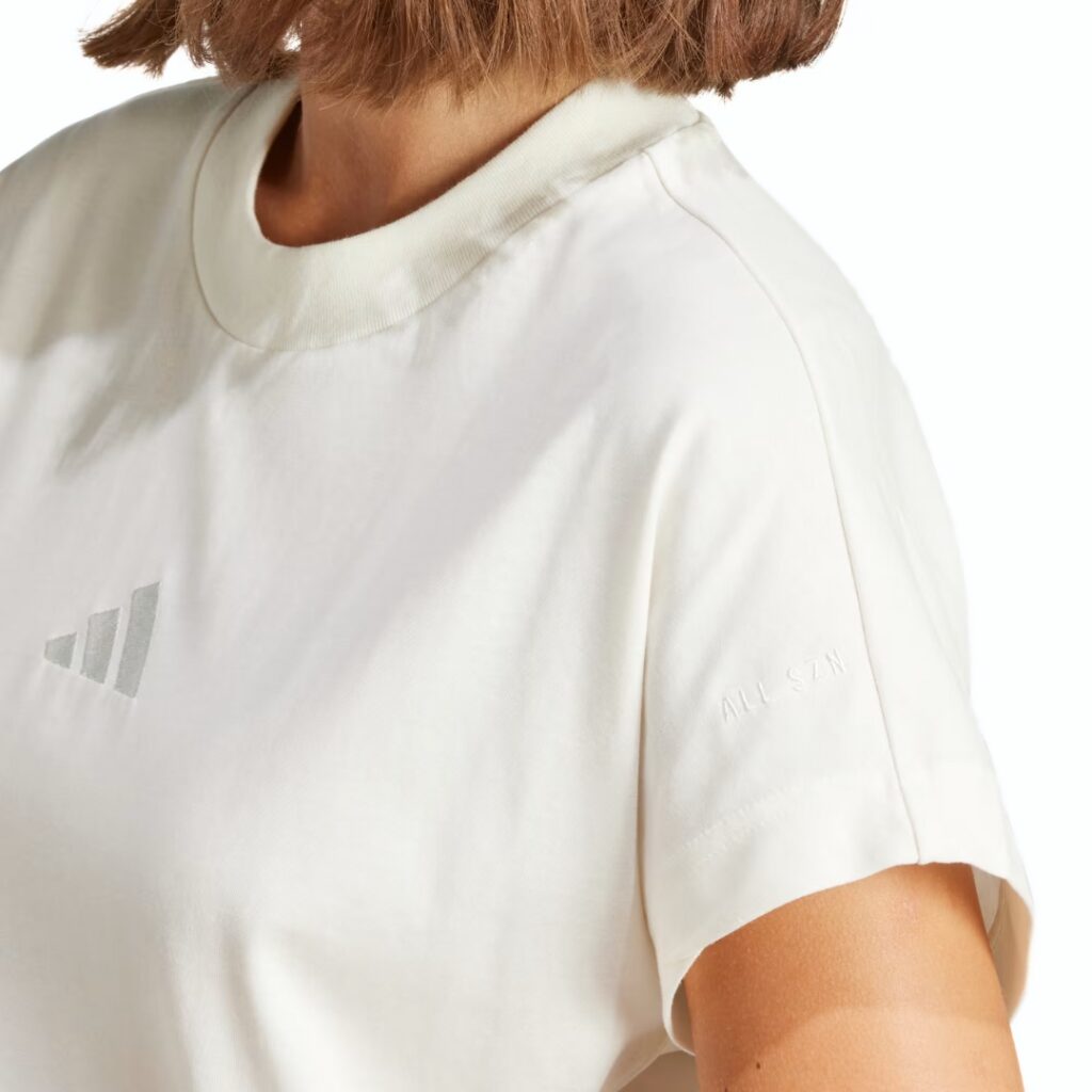Adidas T-Shirt ALL SZN - Off White - immagine 2