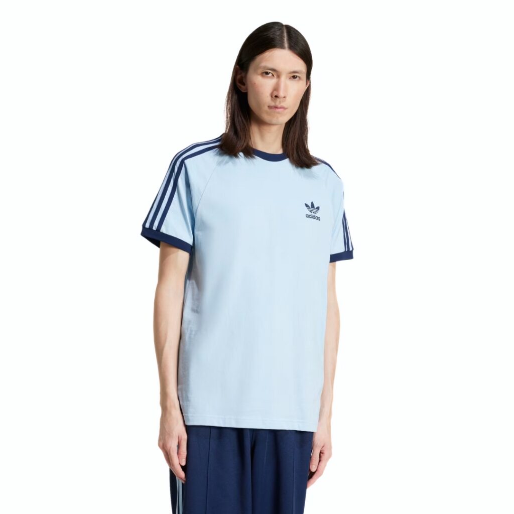 Adidas T-Shirt Adicolor Classics 3-Stripes - Clear Sky