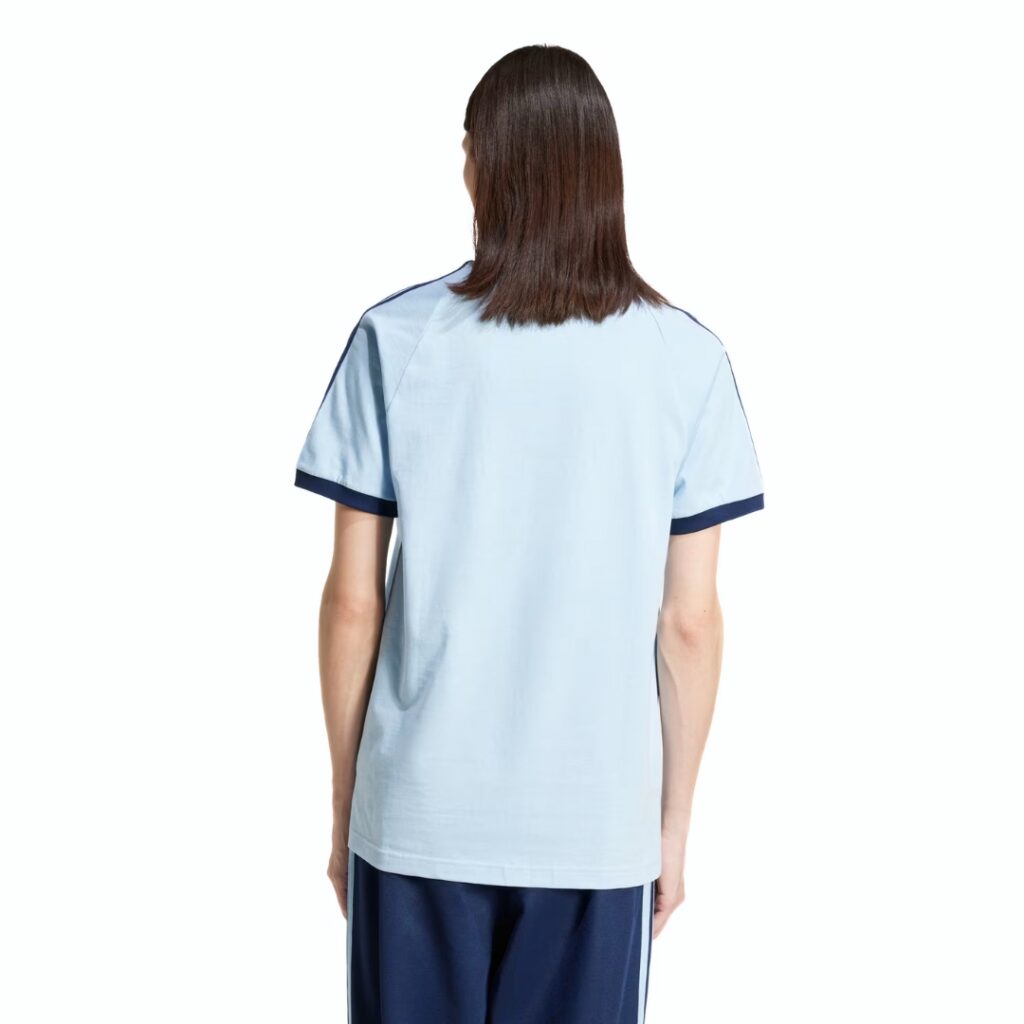 Adidas T-Shirt Adicolor Classics 3-Stripes - Clear Sky - immagine 2