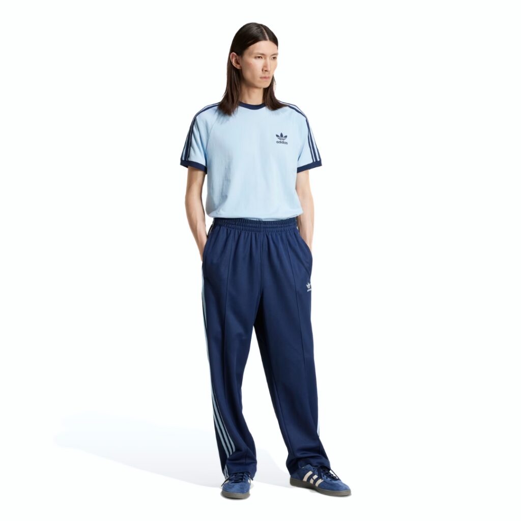 Adidas T-Shirt Adicolor Classics 3-Stripes - Clear Sky - immagine 3