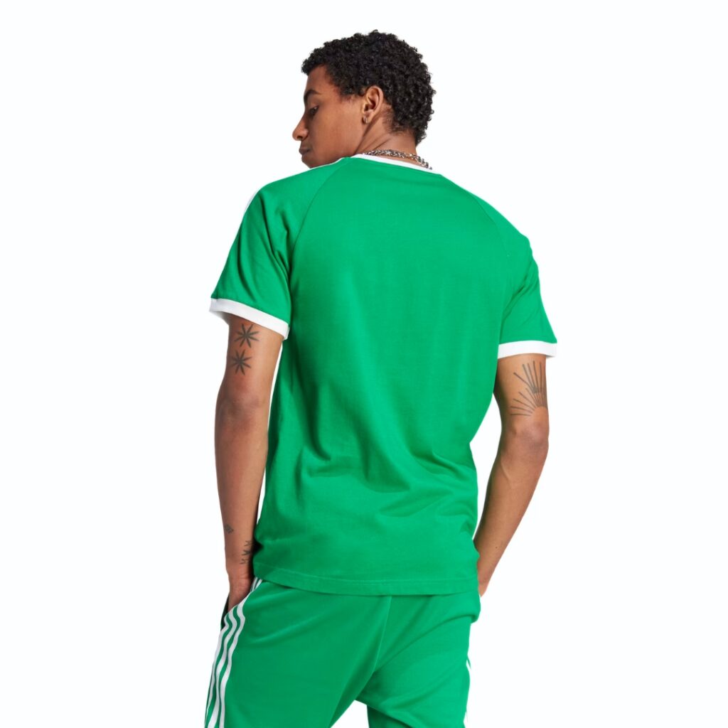 Adidas T-Shirt Adicolor Classics 3-Stripes - Green - immagine 3