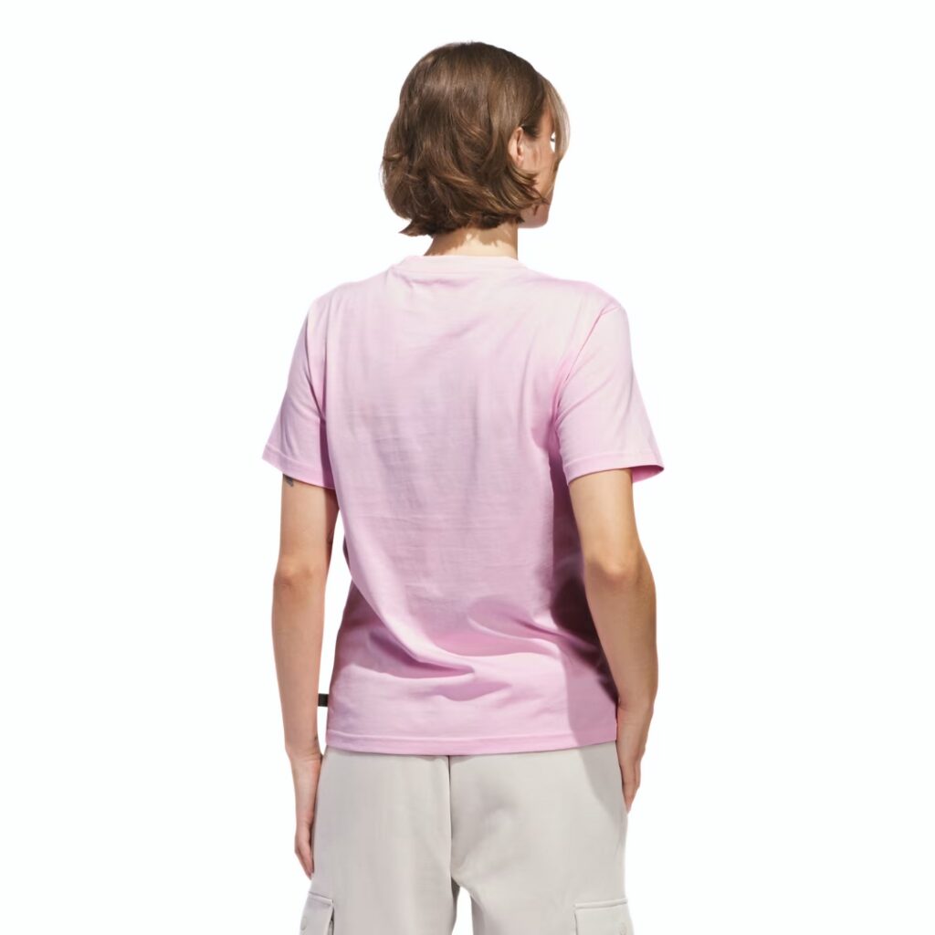 Adidas T-Shirt Floral - Light Orchid - immagine 3