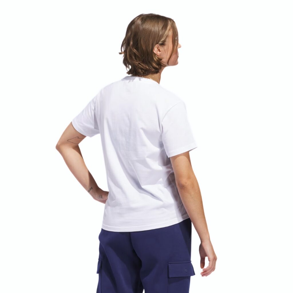 Adidas T-Shirt Floral - White - immagine 4