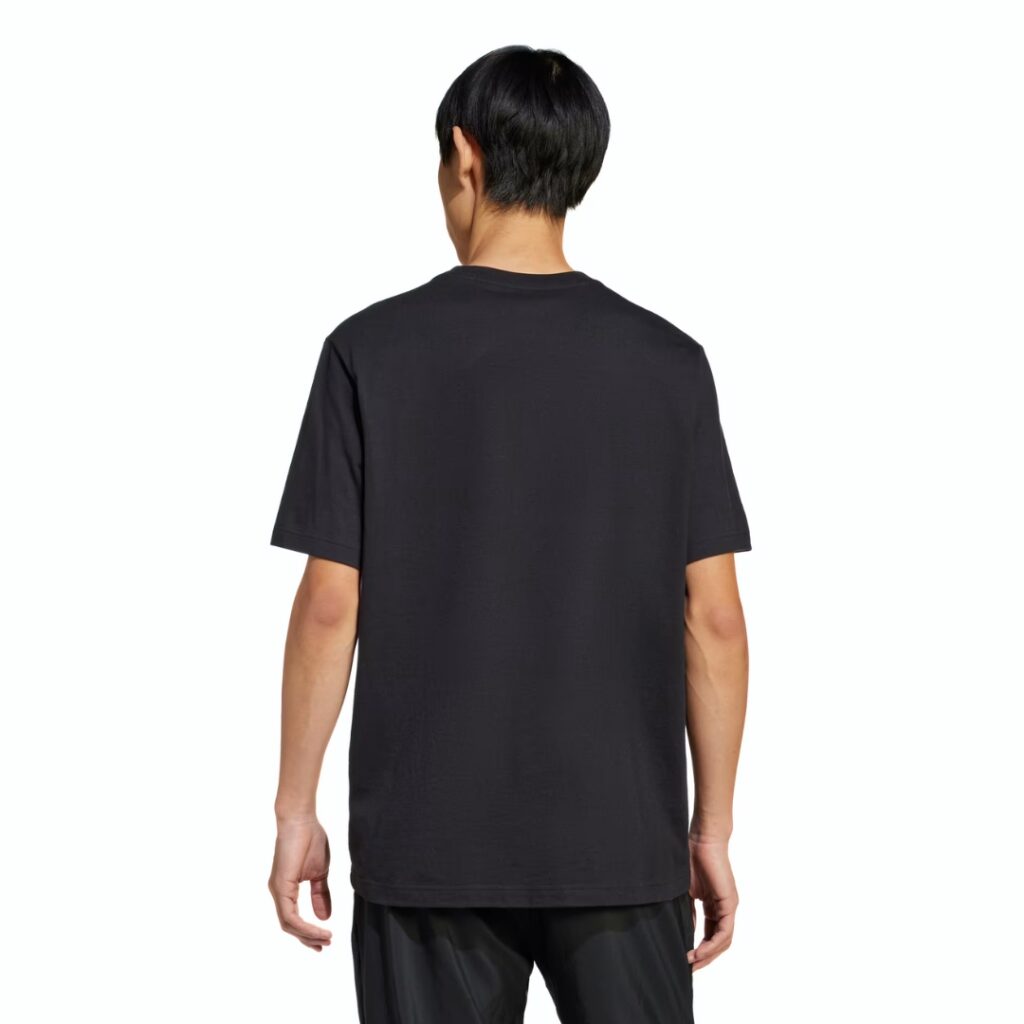 Adidas T-Shirt Lounge Slide Graphic - Black - immagine 3