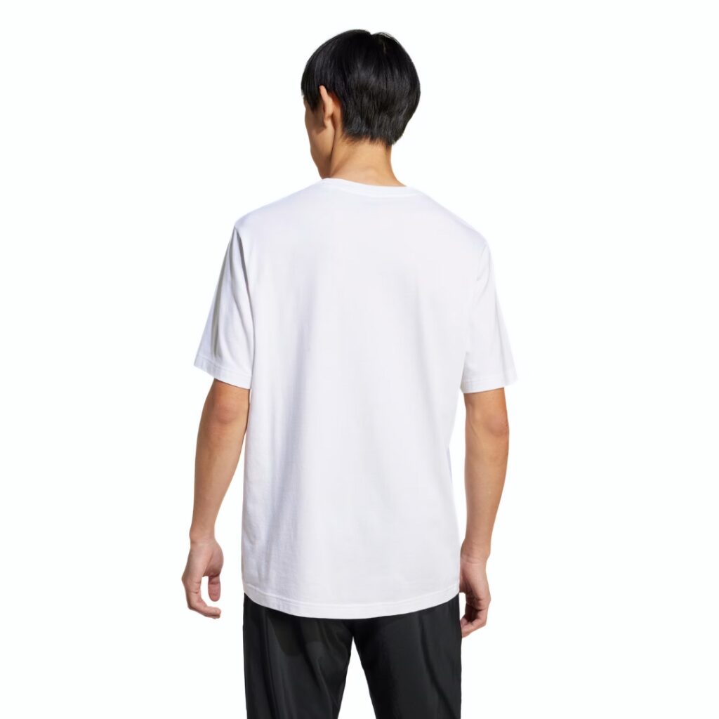 Adidas T-Shirt Lounge Slide Graphic - White - immagine 4