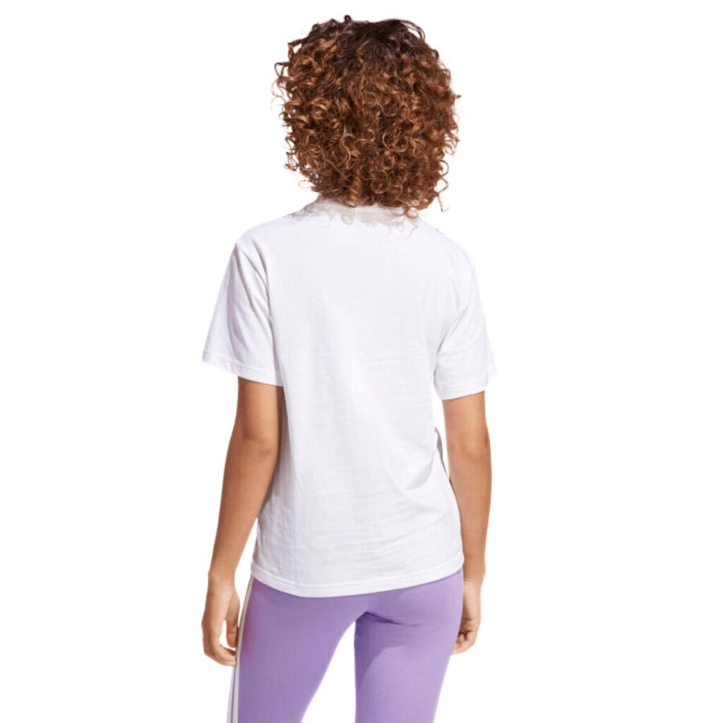 Adidas T-Shirt Tech Metallic Graphic - White/Gold - immagine 3