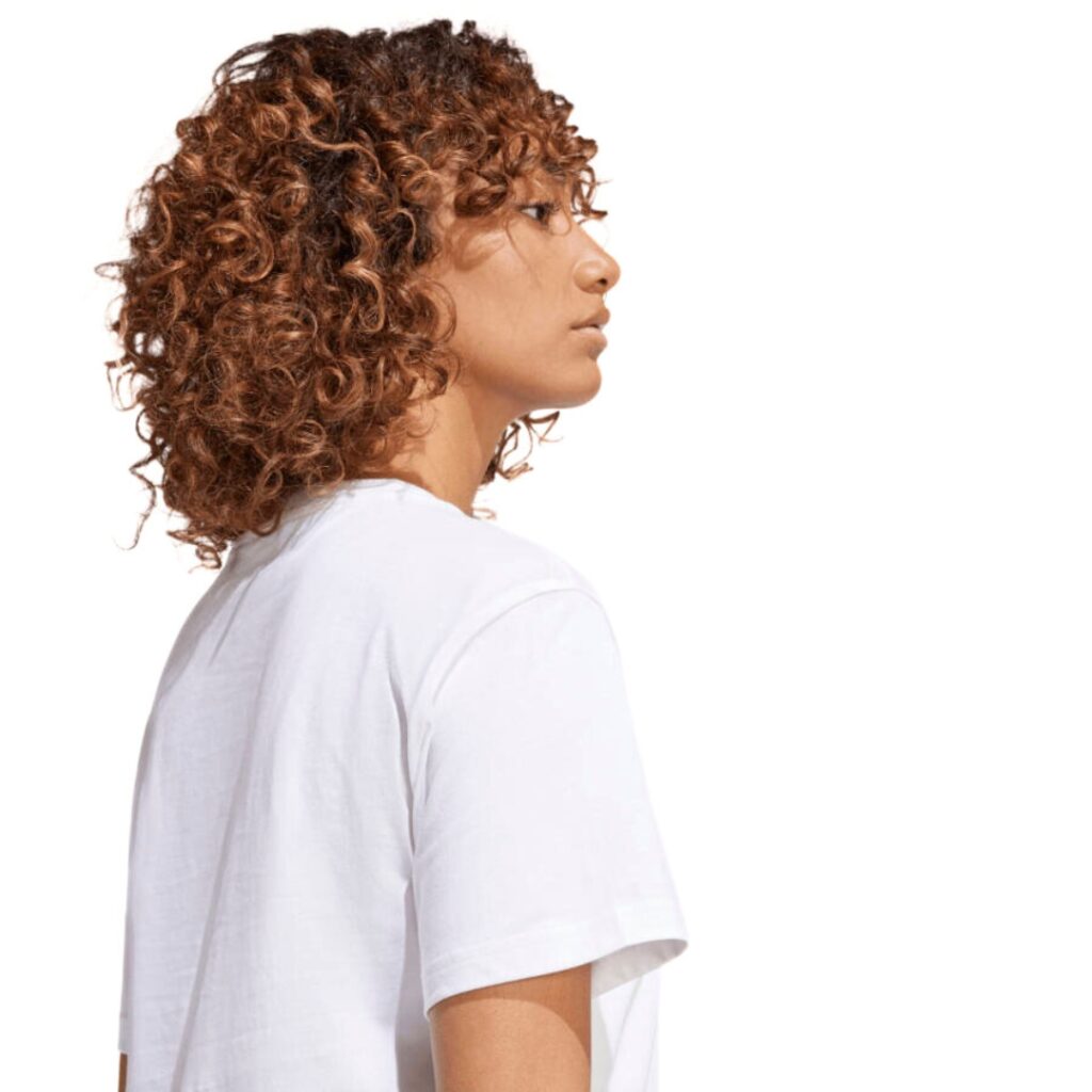 Adidas T-Shirt Tech Metallic Graphic - White/Gold - immagine 4