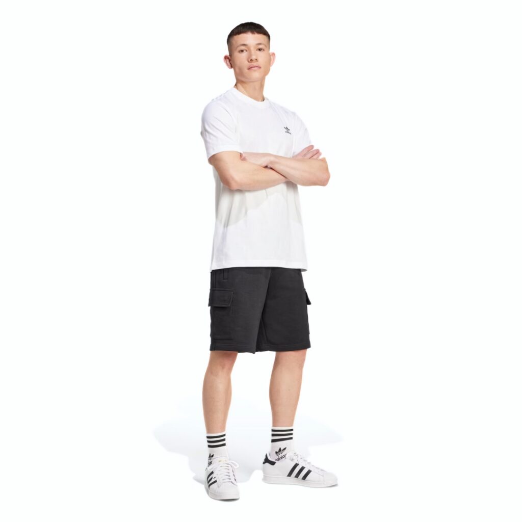 Adidas T-Shirt Trefoil Essentials - White - immagine 3
