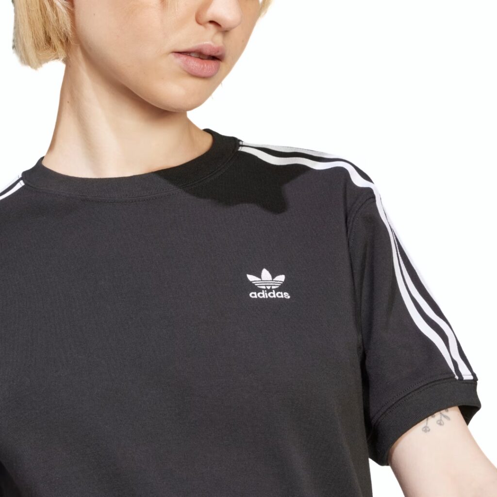 Adidas T-shirt 3-Stripes - Black - immagine 4