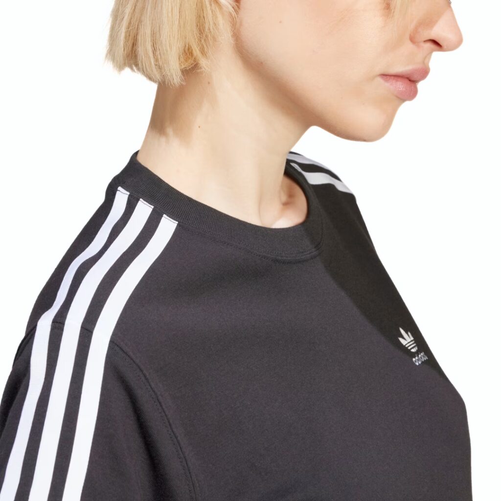 Adidas T-shirt 3-Stripes - Black - immagine 5