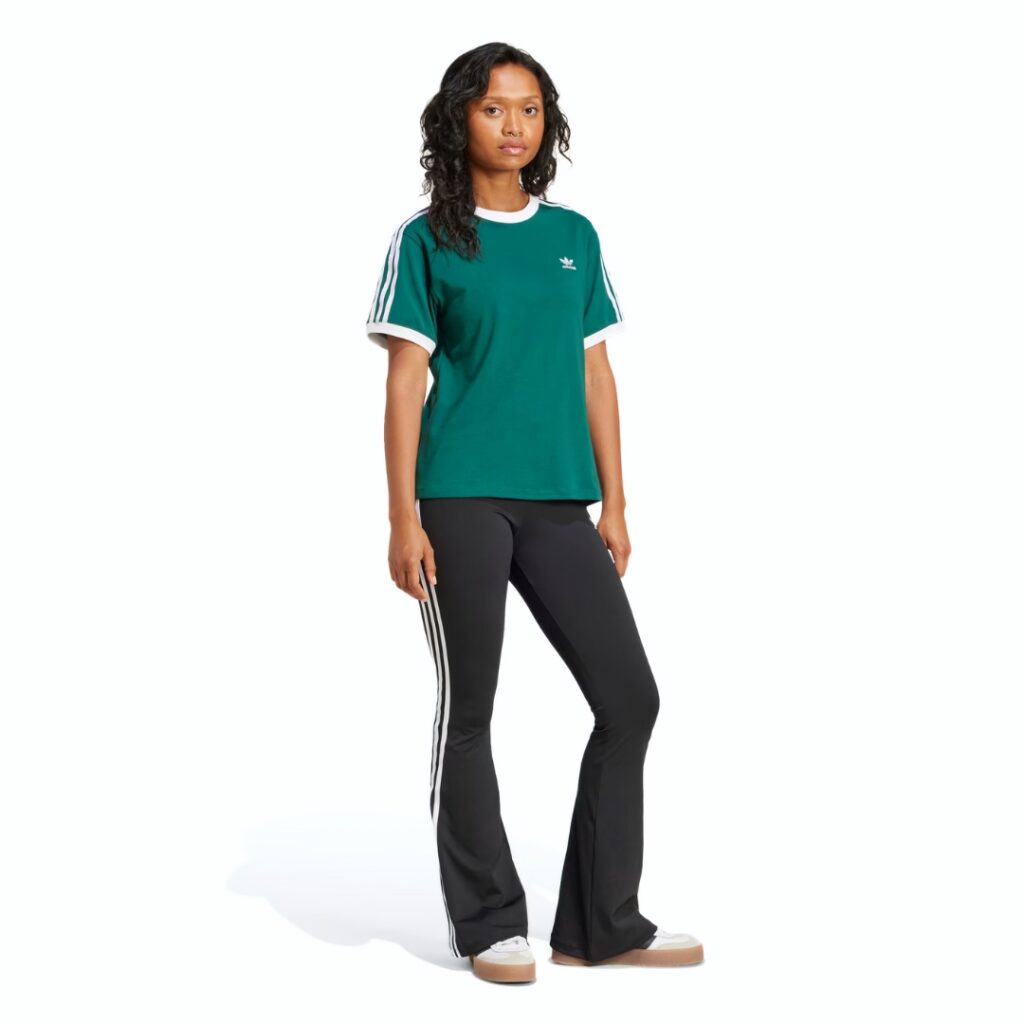 Adidas T-shirt 3-Stripes - Collegiate Green - immagine 4
