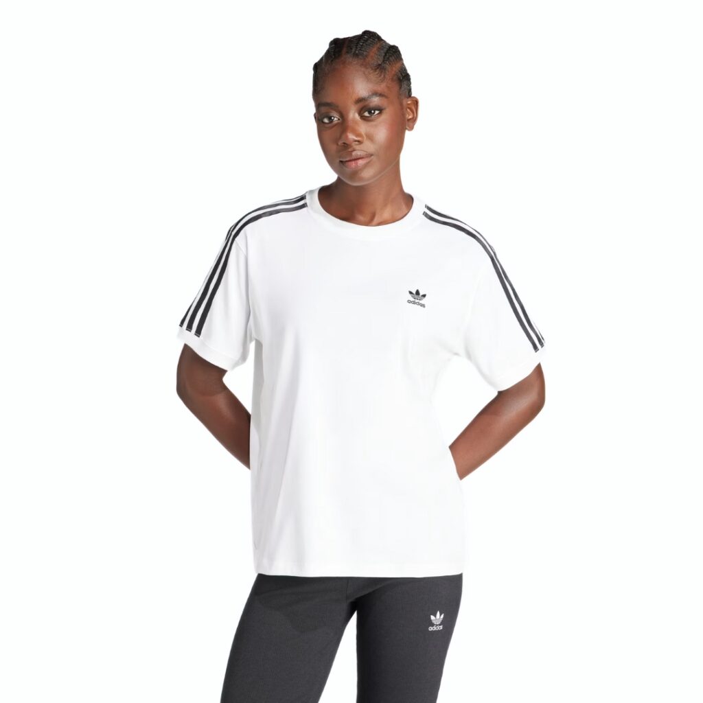 Adidas T-shirt 3-Stripes - White - immagine 3