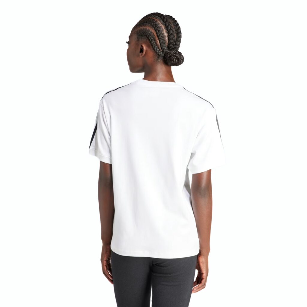 Adidas T-shirt 3-Stripes - White - immagine 4