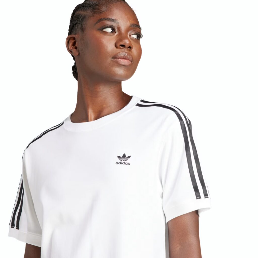 Adidas T-shirt 3-Stripes - White - immagine 2