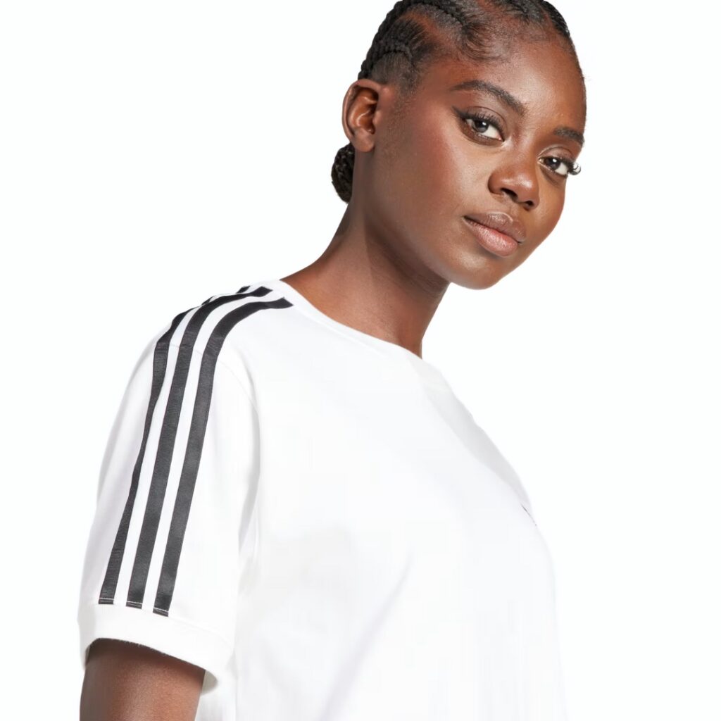 Adidas T-shirt 3-Stripes - White - immagine 5