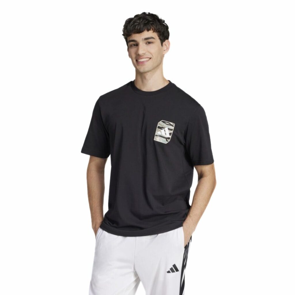 Adidas T-shirt Camo Graphic - Black
